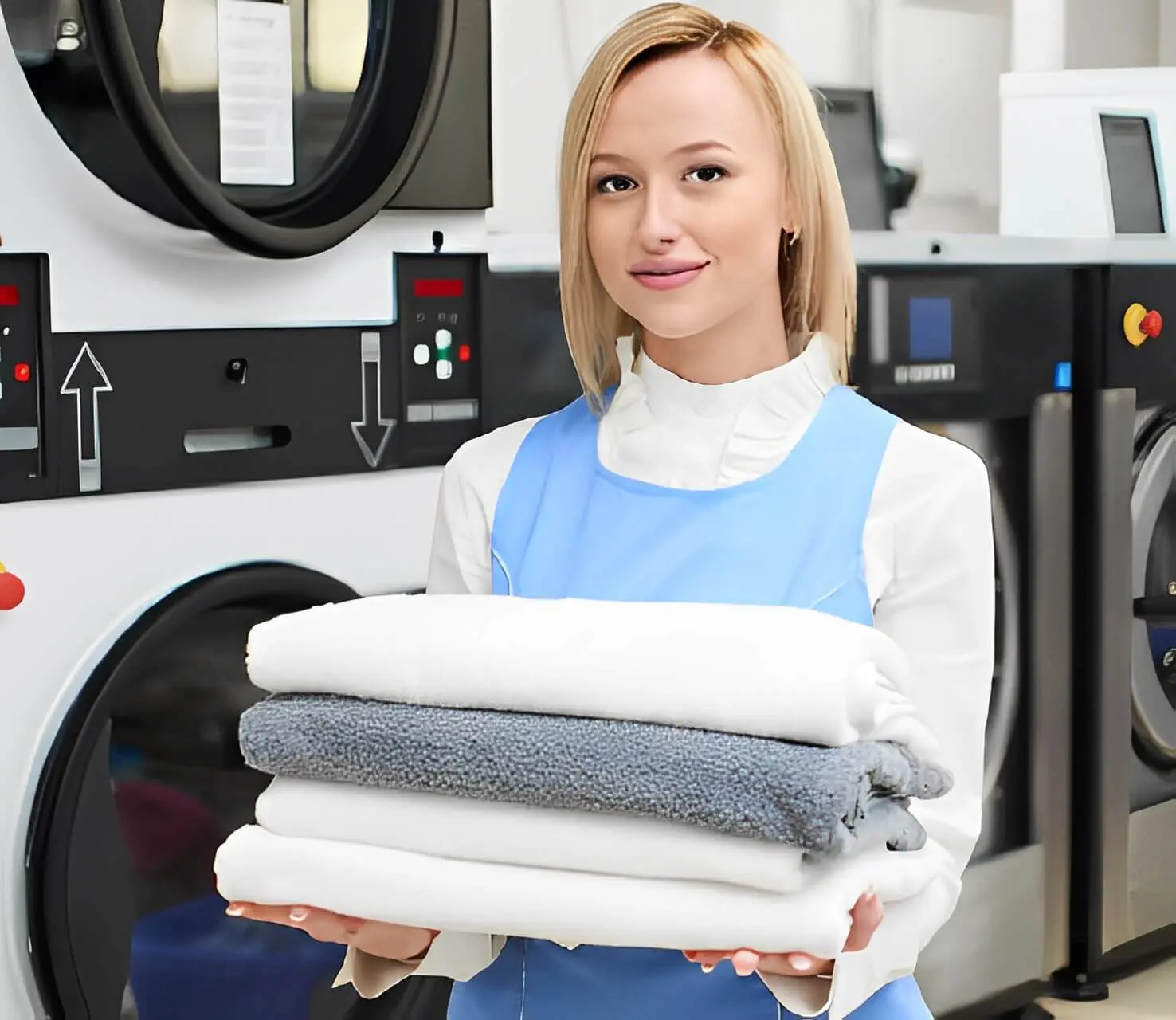 Clean folded laundry service at Rosehill Wash